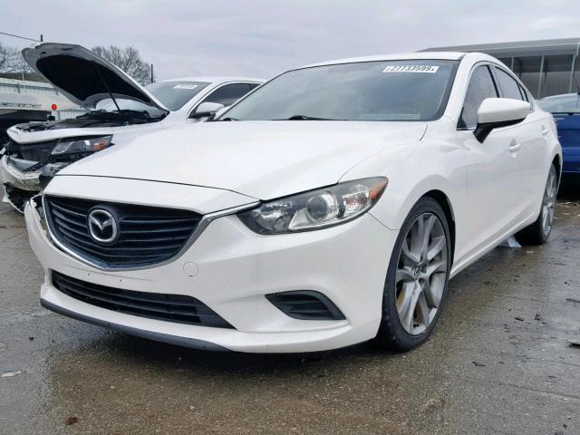 JM1GJ1V66E1137119 - 2014 MAZDA 6 TOURING WHITE photo 2