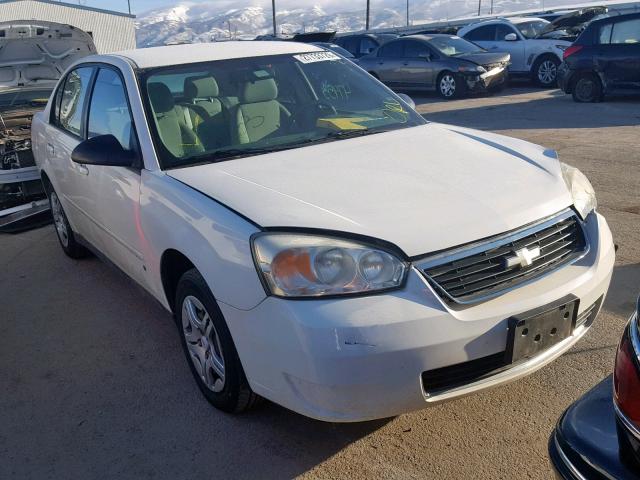 1G1ZS58F57F313746 - 2007 CHEVROLET MALIBU LS WHITE photo 1