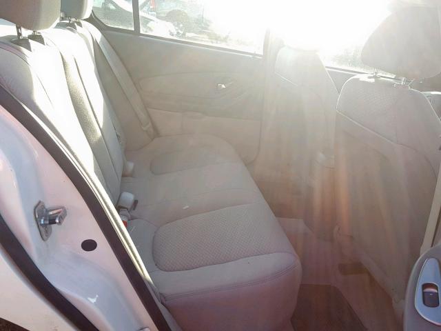 1G1ZS58F57F313746 - 2007 CHEVROLET MALIBU LS WHITE photo 6