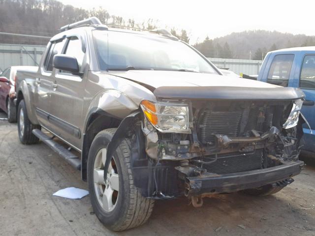 1N6AD09W77C434292 - 2007 NISSAN FRONTIER C TAN photo 1