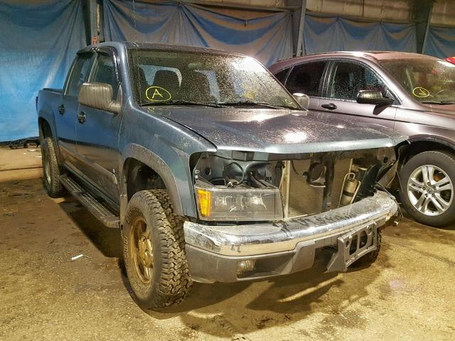 1GCDT13E478236605 - 2007 CHEVROLET COLORADO BLUE photo 1