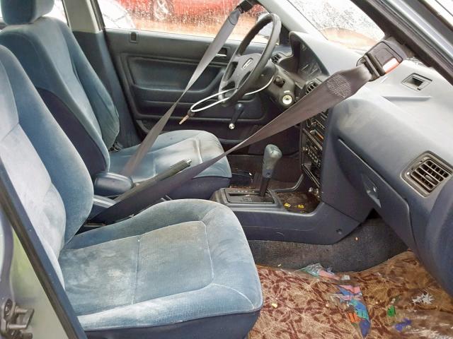 1HGCB7641MA158438 - 1991 HONDA ACCORD DX BLUE photo 5