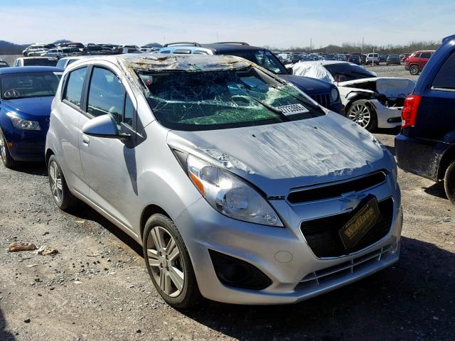 KL8CB6S95EC479682 - 2014 CHEVROLET SPARK LS SILVER photo 1