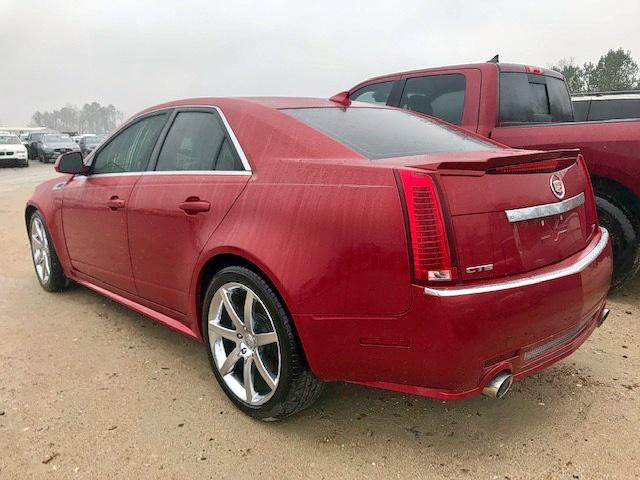 1G6DK5EVXA0116114 - 2010 CADILLAC CTS PERFOR RED photo 3