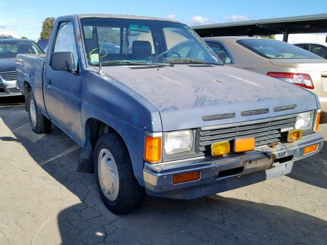 1N6ND11S6JC332375 - 1988 NISSAN D21 SHORT BLUE photo 1