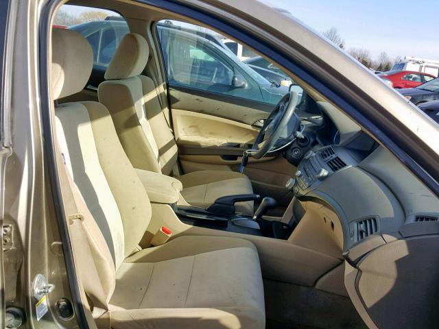 1HGCP26468A033638 - 2008 HONDA ACCORD LXP GOLD photo 5