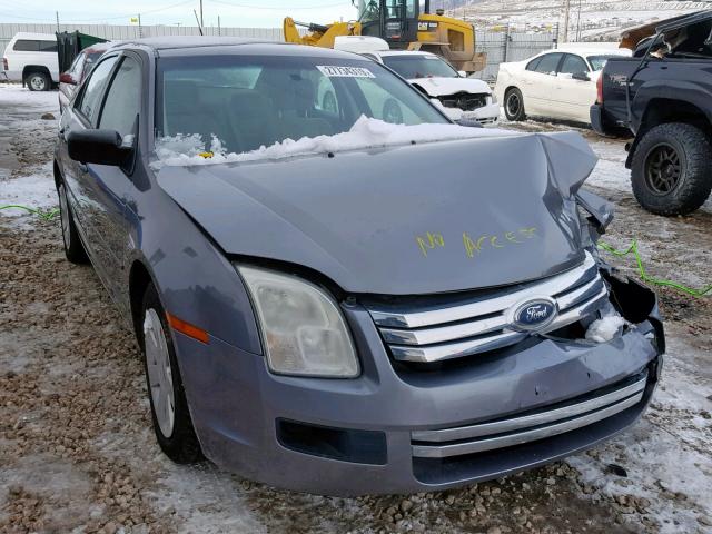 3FAHP06Z97R217552 - 2007 FORD FUSION S GRAY photo 1