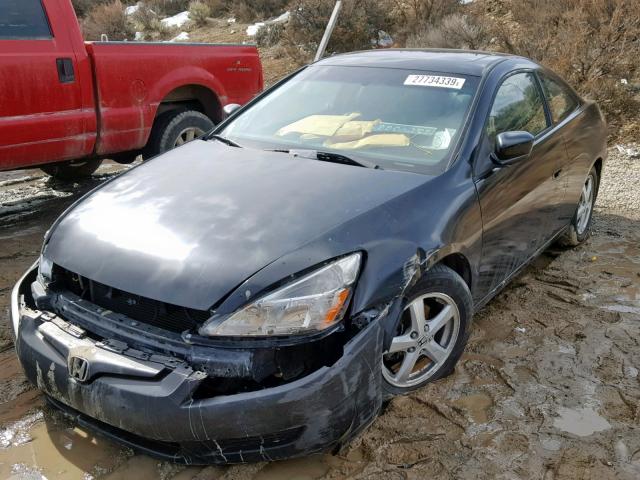 1HGCM726X4A013528 - 2004 HONDA ACCORD EX BLACK photo 2
