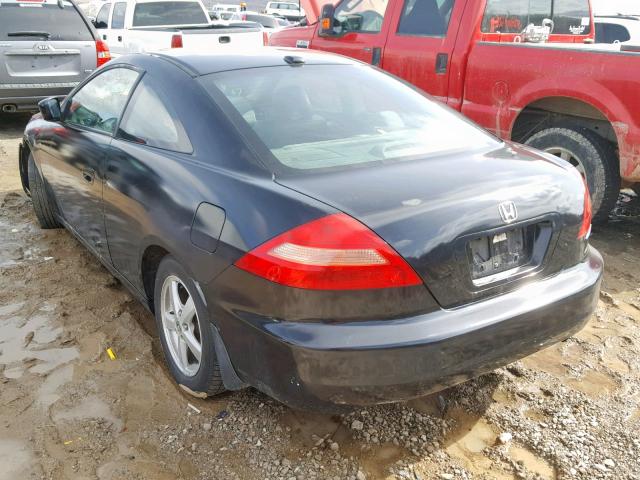 1HGCM726X4A013528 - 2004 HONDA ACCORD EX BLACK photo 3