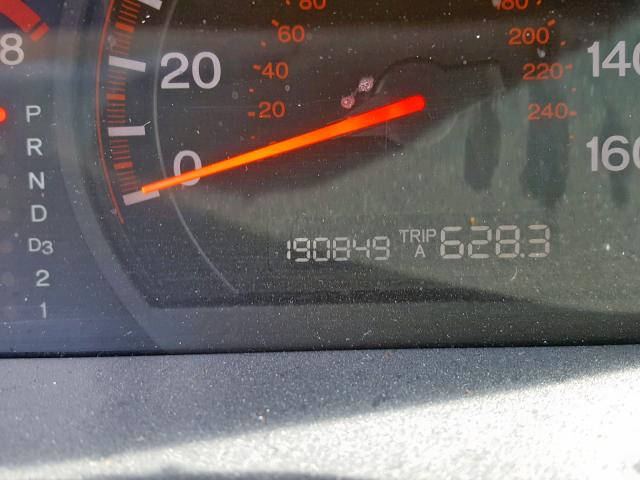 1HGCM726X4A013528 - 2004 HONDA ACCORD EX BLACK photo 8