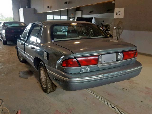 1G4HR52K4XH478174 - 1999 BUICK LESABRE LI GREEN photo 3