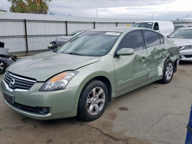 1N4CL21E67C202320 - 2007 NISSAN ALTIMA HYB GREEN photo 2