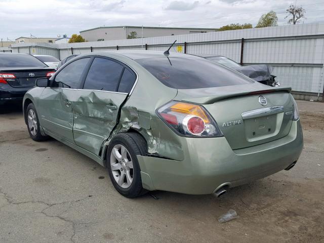 1N4CL21E67C202320 - 2007 NISSAN ALTIMA HYB GREEN photo 3