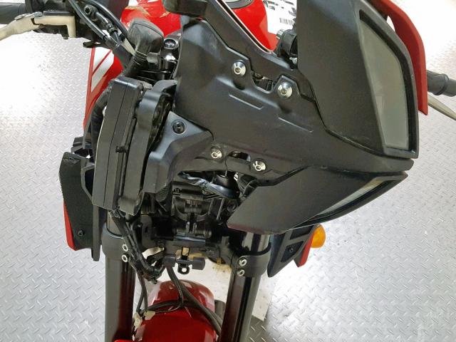 JYARN53E4JA002774 - 2018 YAMAHA MT09 RED photo 16