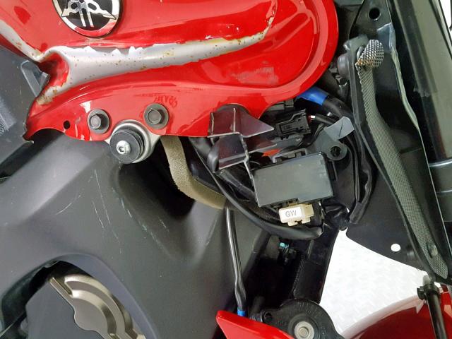 JYARN53E4JA002774 - 2018 YAMAHA MT09 RED photo 19