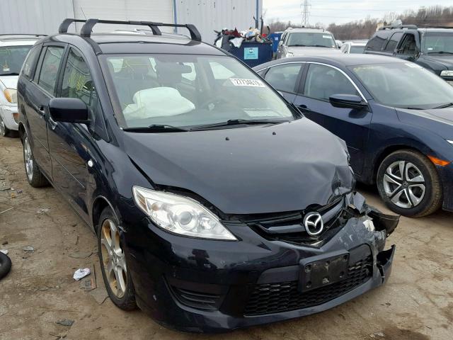 JM1CR293390341501 - 2009 MAZDA 5 BLACK photo 1