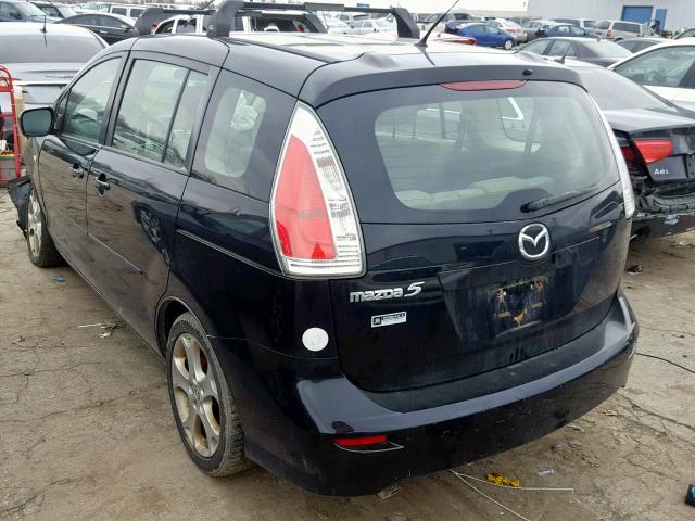 JM1CR293390341501 - 2009 MAZDA 5 BLACK photo 3