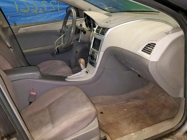 1G1ZC5EB5A4116514 - 2010 CHEVROLET MALIBU 1LT GRAY photo 5