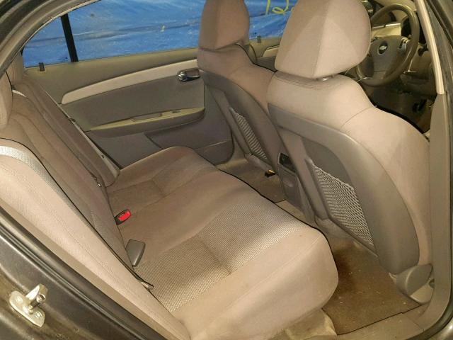 1G1ZC5EB5A4116514 - 2010 CHEVROLET MALIBU 1LT GRAY photo 6