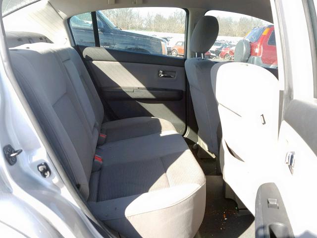 3N1AB6AP6CL625610 - 2012 NISSAN SENTRA 2.0 SILVER photo 6