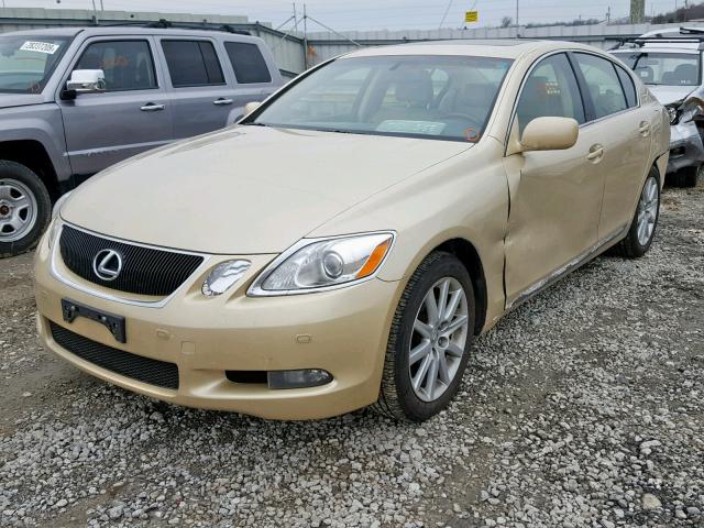 JTHCH96S960003246 - 2006 LEXUS GS GENERAT BEIGE photo 2