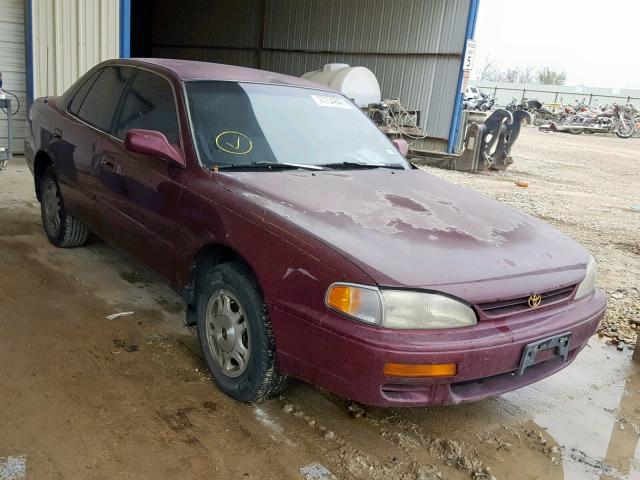 4T1BG12K8TU677024 - 1996 TOYOTA CAMRY DX RED photo 1