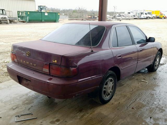 4T1BG12K8TU677024 - 1996 TOYOTA CAMRY DX RED photo 4