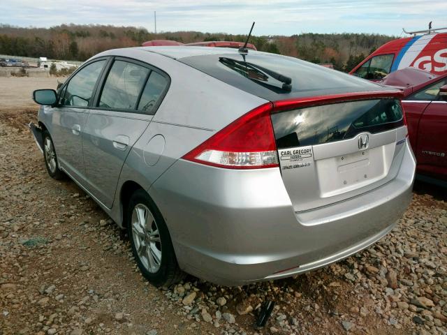 JHMZE2H74AS040060 - 2010 HONDA INSIGHT SILVER photo 3