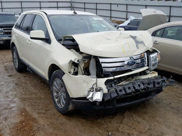 2FMDK38C77BB24394 - 2007 FORD EDGE SEL CREAM photo 1