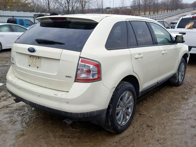 2FMDK38C77BB24394 - 2007 FORD EDGE SEL CREAM photo 4