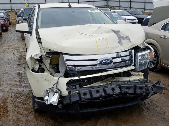 2FMDK38C77BB24394 - 2007 FORD EDGE SEL CREAM photo 7