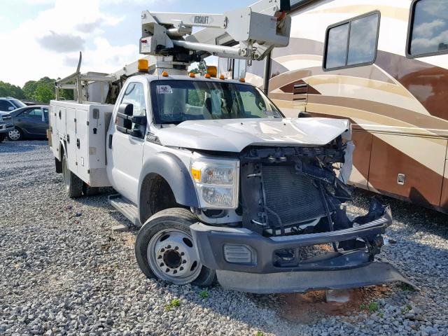 1FDUF5GY6CEB69502 - 2012 FORD F550 SUPER WHITE photo 1