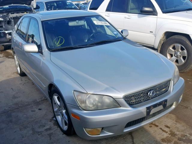 JTHBD192830072378 - 2003 LEXUS IS 300 SILVER photo 1