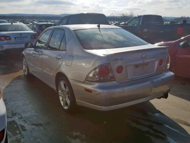 JTHBD192830072378 - 2003 LEXUS IS 300 SILVER photo 3