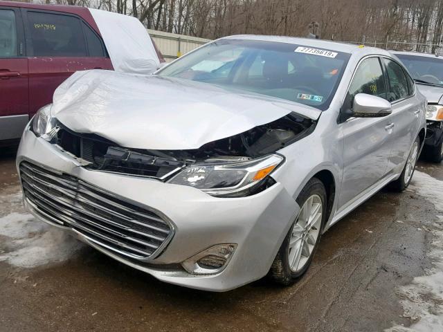 4T1BK1EB2DU063842 - 2013 TOYOTA AVALON BAS SILVER photo 2