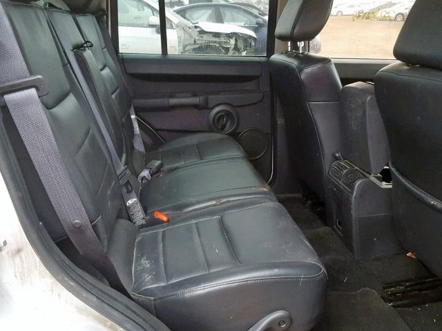 1J8HG48N88C239644 - 2008 JEEP COMMANDER SILVER photo 6