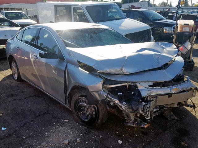 1G1ZB5ST7JF113652 - 2018 CHEVROLET MALIBU LS SILVER photo 1