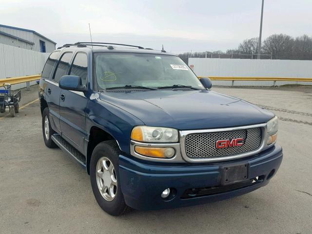 1GKEK63U45J129298 - 2005 GMC YUKON DENA BLUE photo 1