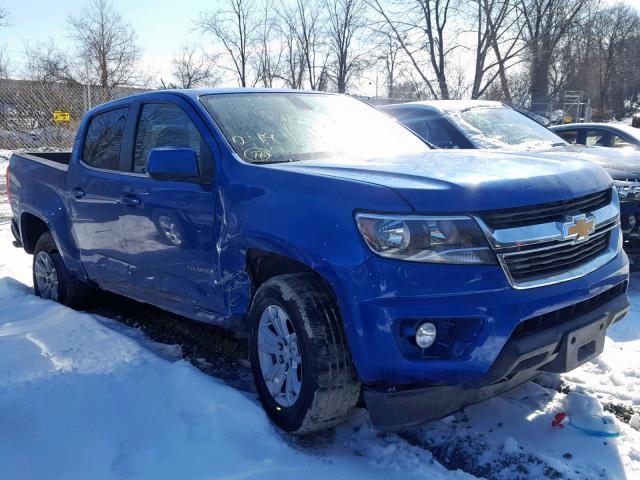1GCGTCEN4J1157585 - 2018 CHEVROLET COLORADO L BLUE photo 1
