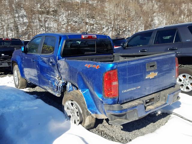 1GCGTCEN4J1157585 - 2018 CHEVROLET COLORADO L BLUE photo 3