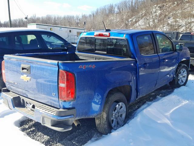 1GCGTCEN4J1157585 - 2018 CHEVROLET COLORADO L BLUE photo 4