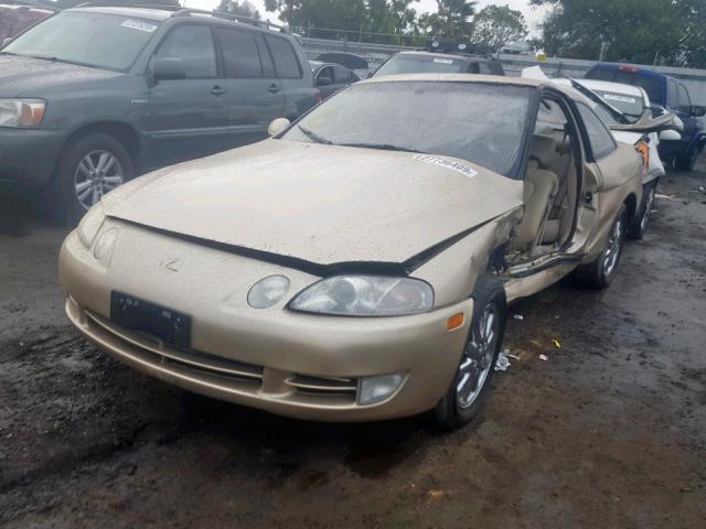 JT8JZ31C3N0005087 - 1992 LEXUS SC 300 GOLD photo 2