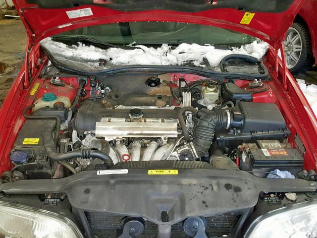 YV1LS55A4X2618775 - 1999 VOLVO S70 RED photo 7
