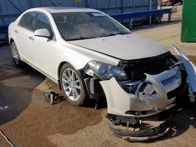 1G1ZE5EB2AF206539 - 2010 CHEVROLET MALIBU LTZ WHITE photo 1