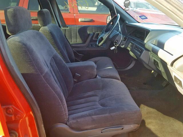 1G3WH54T3PD342761 - 1993 OLDSMOBILE CUTLASS SU RED photo 5
