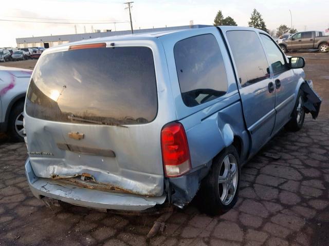 1GNDV231X7D142059 - 2007 CHEVROLET UPLANDER L 银色 照片 4