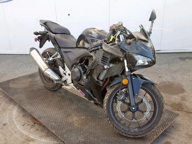 MLHPC441XF5200022 - 2015 HONDA CBR500 R BLACK photo 1