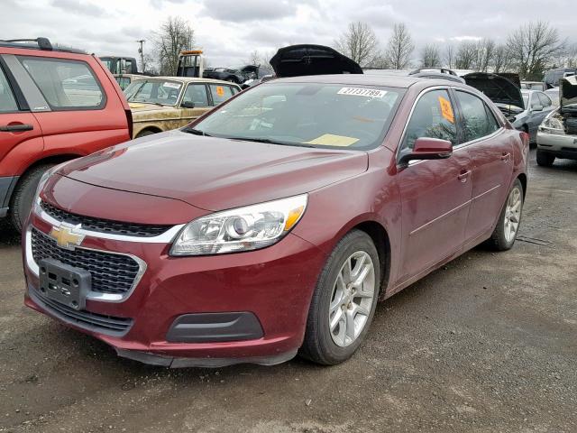 1G11C5SL1FF273513 - 2015 CHEVROLET MALIBU 1LT 勃艮第红 照片 2