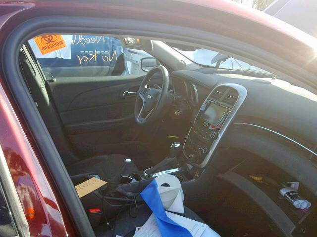 1G11C5SL1FF273513 - 2015 CHEVROLET MALIBU 1LT 勃艮第红 照片 5