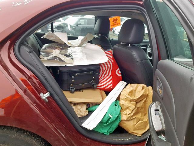 1G11C5SL1FF273513 - 2015 CHEVROLET MALIBU 1LT 勃艮第红 照片 6